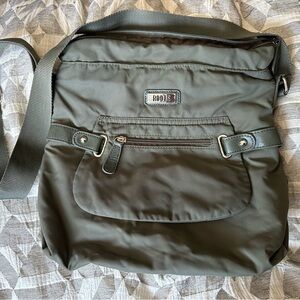 Roots nylon crossbody bag